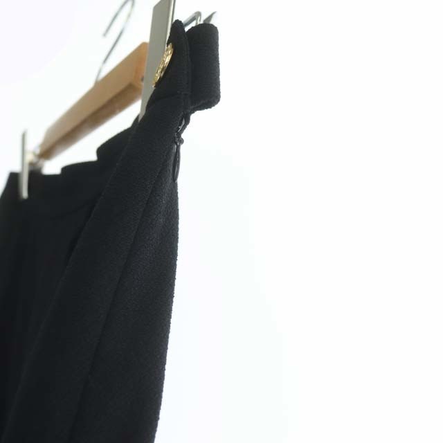 レオナール ファッション センタープレスパンツ テーパード タック サイドジップ 4