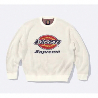 シュプリーム(Supreme)のSupreme / Dickies Sweater "White"(ニット/セーター)