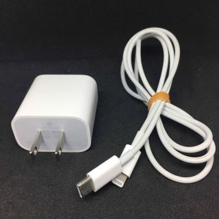 No.348 Apple 18W USB-C A1720 充電器　ACアダプタ(バッテリー/充電器)