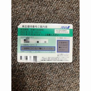 ANA 全日空　株主優待券1枚(その他)