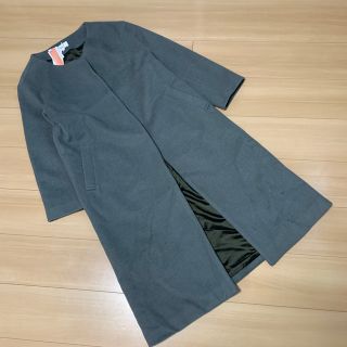 【新品、未使用】rienda (リエンダ)ロングコート ノーカラー チェスター