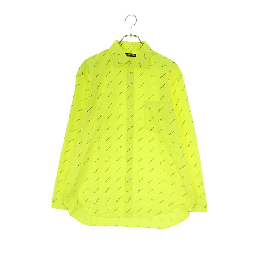 本物 Balenciaga - バレンシアガ 534333 TILX6 ロゴ総柄デザイン長袖