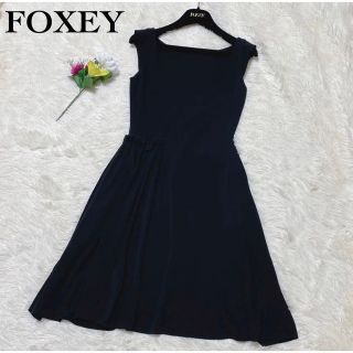 フォクシー(FOXEY)のFOXEYNEWYORK  ワンピース(ひざ丈ワンピース)