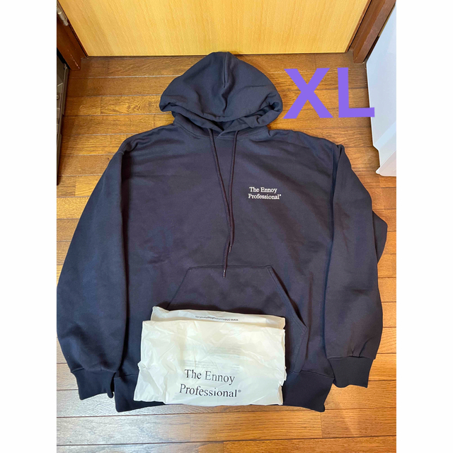 ennoy スタイリスト私物 HOODIE（NAVY）刺繍WHITE M