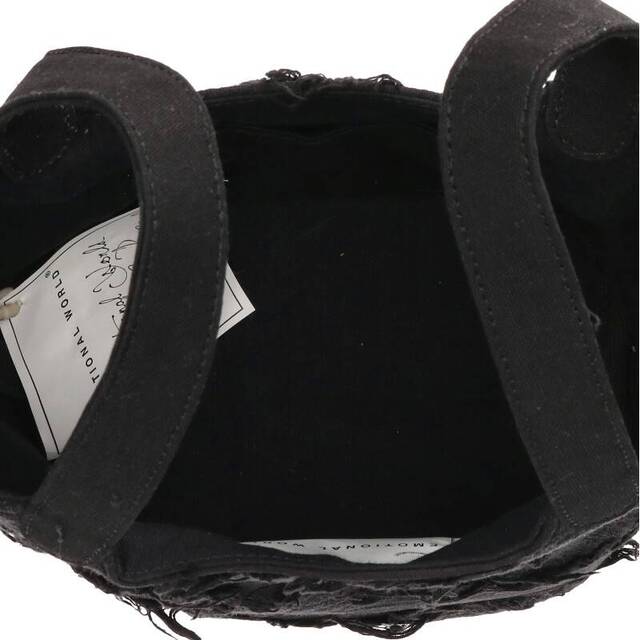 エモーショナルワールド EMOTIONAL WORLD BUCKET BAG 解れ加工総柄 ...