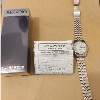 シチズン(CITIZEN)のシチズン ソーラーアナログ腕時計 REGUNO E101-K005299(腕時計(アナログ))