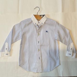 バーバリー(BURBERRY)のBurberry ストライプシャツ　110サイズ(ブラウス)