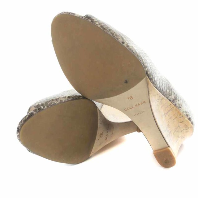 新作早割」 COLE HAAN 本革パンプス 7 24 数回使用 ランクA www