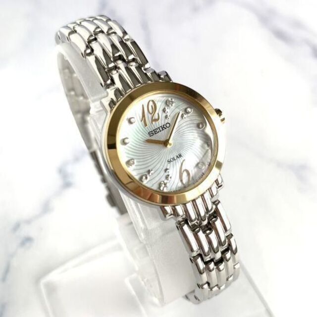 SEIKO - 【新品】豪華ダイヤモンド☆セイコー SEIKO ソーラー仕様