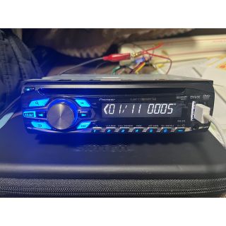 パイオニア(Pioneer)のカロッツェリア 1DIN DVDデッキ DVH-570 USB/iphone等(カーオーディオ)