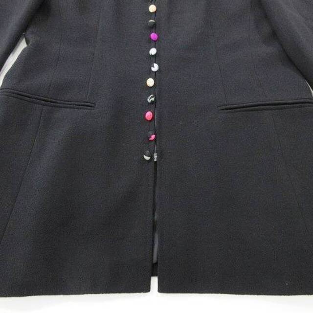 美品 レオナール レオパード 柄 総柄 肩パッド セットアップ