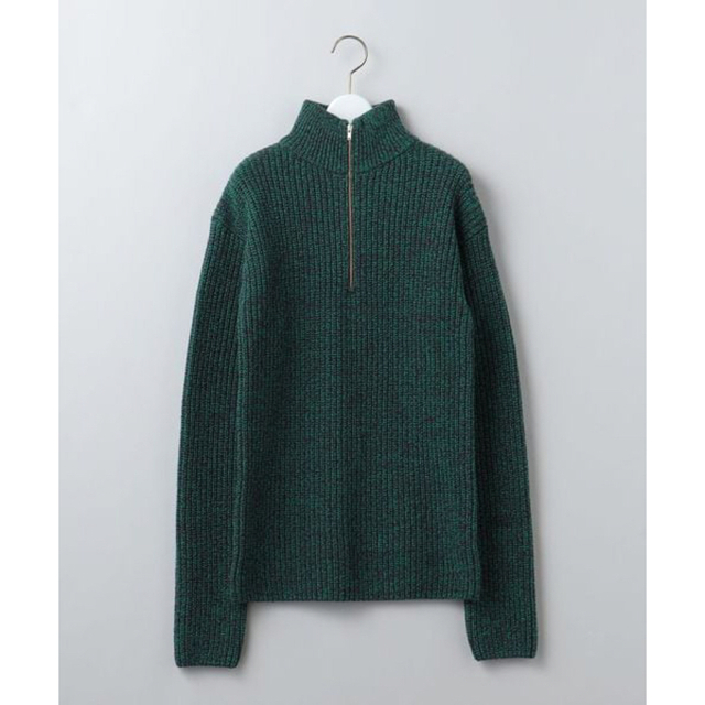 完売！新品タグ付きROKU MOKU HALF ZIP KNIT☆