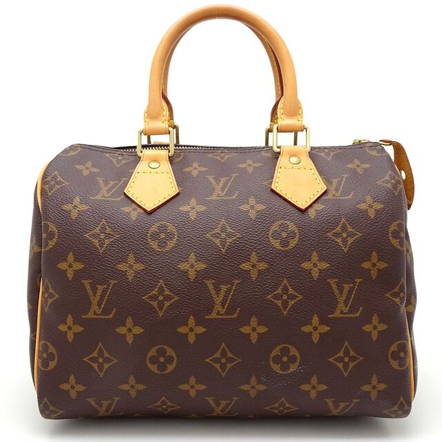 LOUIS VUITTON - ルイ・ヴィトン・モノグラム LOUIS VUITTON スピーディ25 M41528 ハンドバッグ ブラウン / 151738【中古】