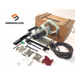マキタ(Makita)の☆中古品☆makita マキタ 仕上ミゾキリ 3803A 仕上みぞきり 仕上溝切り 小穴カッター 胴縁カッター 64328(工具)