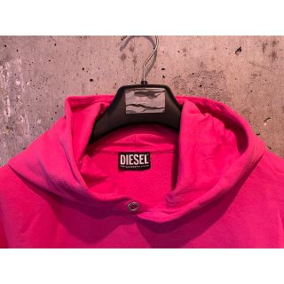 DIESEL ディーゼル パーカー ピンク 16