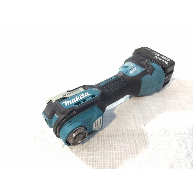 ☆比較的綺麗です☆makita マキタ 18V 充電式マルチツール TM52DRG バッテリー1個(18V 6.0Ah) 充電器 ケース付き 64461自動車/バイク