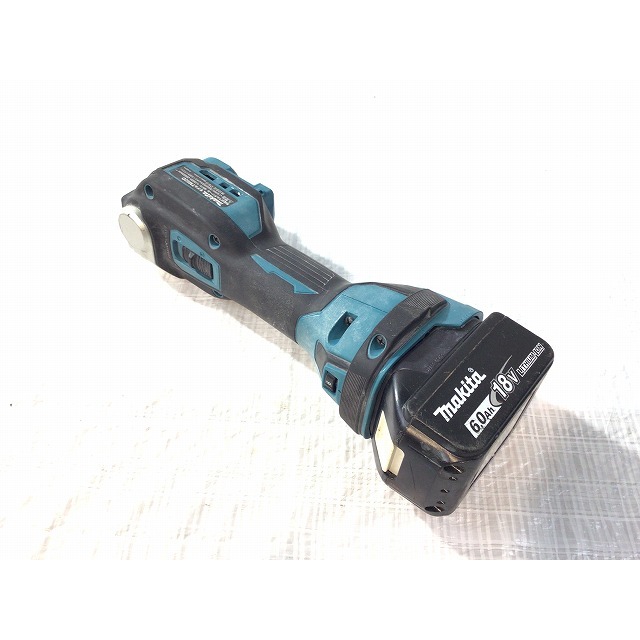 ☆比較的綺麗です☆makita マキタ 18V 充電式マルチツール TM52DRG バッテリー1個(18V 6.0Ah) 充電器 ケース付き 64461自動車/バイク