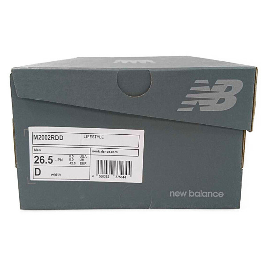 NEW BALANCE ニューバランス 品番 M2002RDD シューズ グレー サイズUS8.5=26.5cm 正規品 / 28089