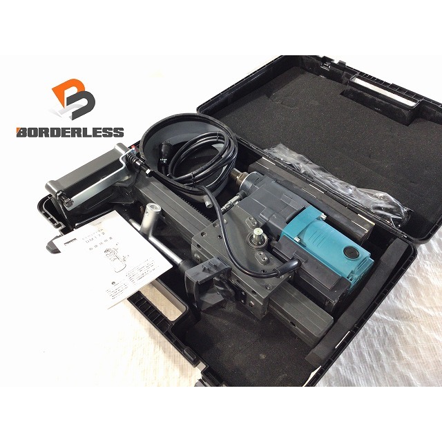 ☆美品☆makita マキタ 100V 100mm ダイヤコアドリル DM172 ケース付 M27ねじ ダイヤモンドコアドリル コアードリル コア抜き 64778