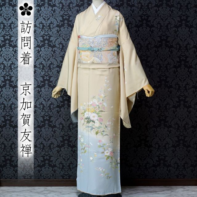 訪問着 正絹 未仕立て - 着物