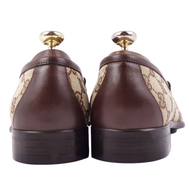 GUCCI - グッチ GUCCI ローファー スリッポン GG柄 キャンバス GUCCI - グッチ GUCCI ローファー スリッポン GG柄 キャンバス