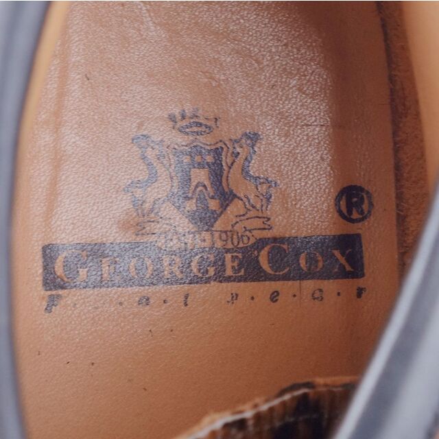 GEORGE COX(ジョージコックス)のジョージコックス GEORGE COX ブーツ チャッカブーツ モカシン レオパード ハラコ シューズ メンズ 8(27cm相当) ブラウン メンズの靴/シューズ(ブーツ)の商品写真