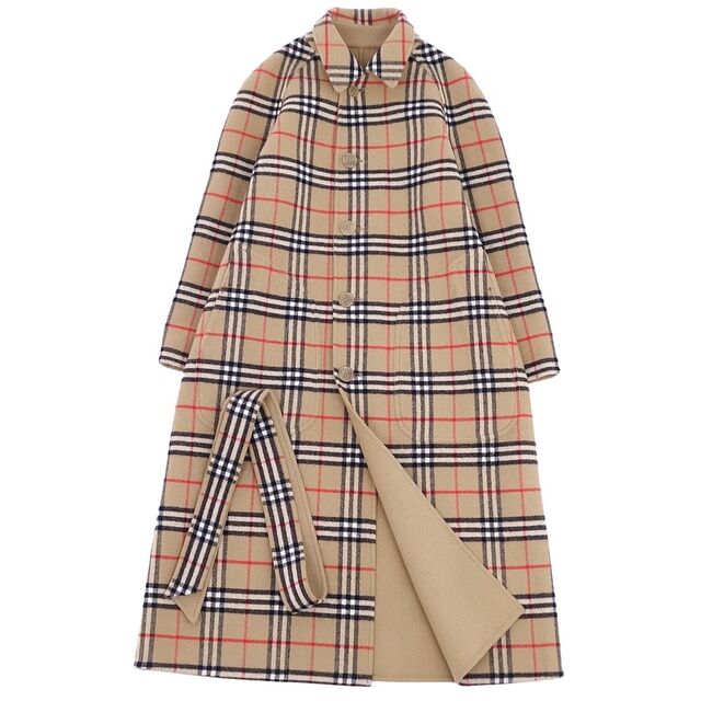 69％以上節約 BURBERRY バーバリー キャメルヘア ダブル ウール ロング