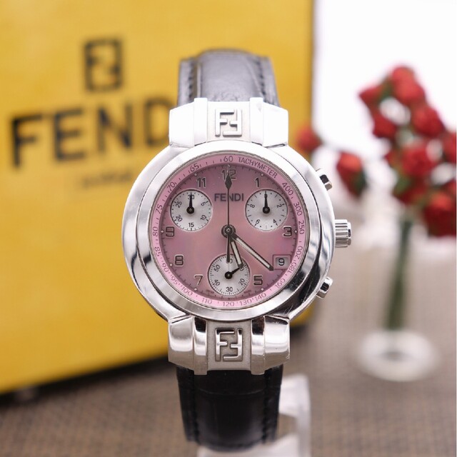 FENDI フェンディ 4500L ピンクシェル レディースウォッチ | kensysgas.com