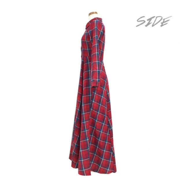 Ron Herman(ロンハーマン)のBaybee★完売Plaid shirts onepieceシャツワンピース  レディースのワンピース(ロングワンピース/マキシワンピース)の商品写真