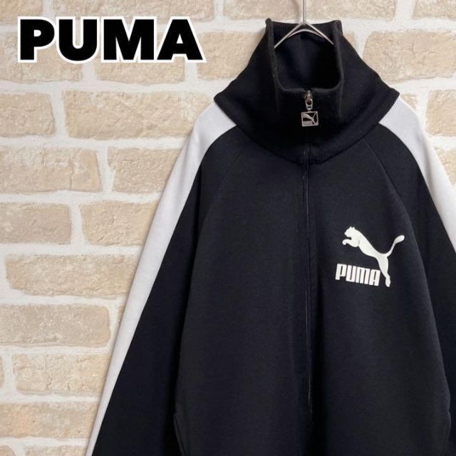 美品】 80s'PUMAプーマ デカロゴ トラックジャケット あいみょんM ai
