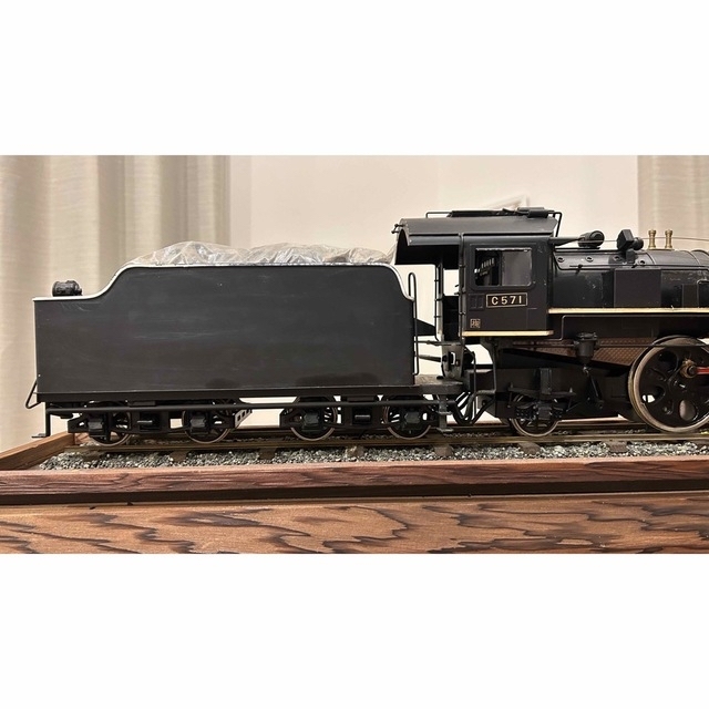 蒸気機関車 C571 C57型 大型鉄道模型 国鉄退職 昭和天皇 お召 蒸気機関車 C571 C57型 大型鉄道模型 国鉄退職 昭和天皇 お召
