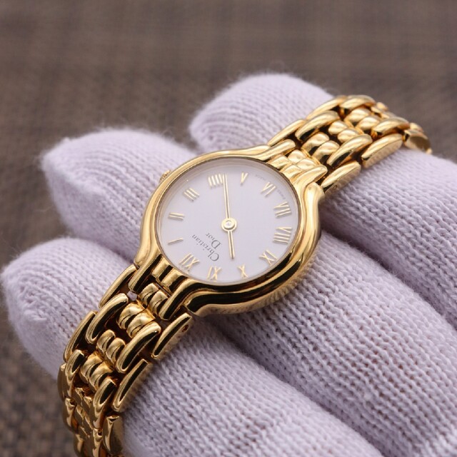 付属品付き【未使用品】ChristianDior/動作良好 3036 新品電池