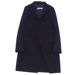 ジルサンダー(Jil Sander)のジルサンダー JIL SANDER コート チェスターコート カシミヤ ダブルフェイス レディース アウター 36(S相当) ブラック(その他)