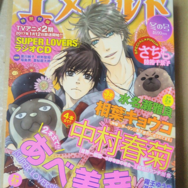 角川書店(カドカワショテン)のエメラルド 冬の号 2017年 02月号 エンタメ/ホビーの雑誌(アート/エンタメ/ホビー)の商品写真