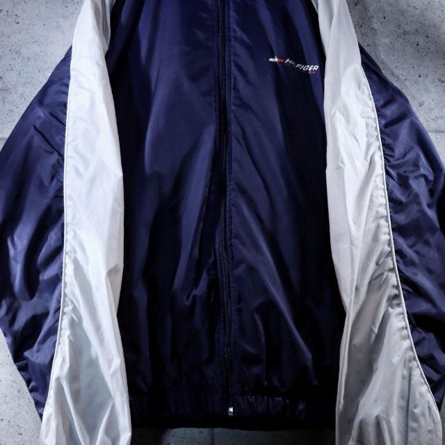 TOMMY HILFIGER - Tommy ロゴナイロンジャケット / 90s古着 スポーツ