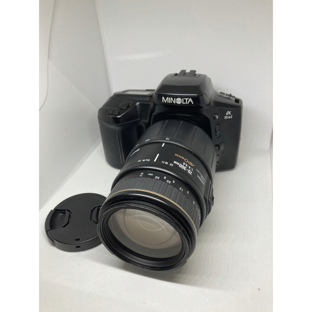 美品動作品 MINOLTA α5xi + SIGMA APO MACROレンズ付 - plastmix.pl