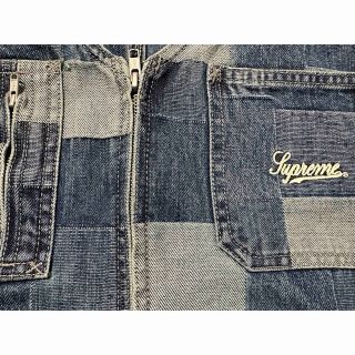 シュプリーム(Supreme)の最安値　新品未使用supremeシュプリームpatched denim vest(ベスト)