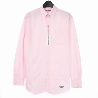 ワコマリア(WACKO MARIA)のワコマリア 20SS ロングスリーブ シャツ 長袖 ラウンドカット L ピンク(シャツ)