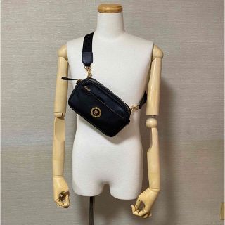 VERSACE - 美品 本物正規品 VERSACE メンズ レザー 2way ショルダー