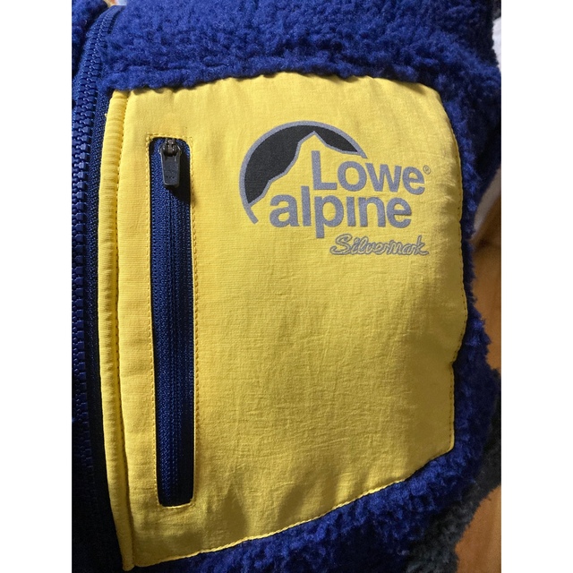 Lowe Alpine(ロウアルパイン)のロウアルパイン ブロッキングシープボアフリースフードジャケット メンズのジャケット/アウター(その他)の商品写真