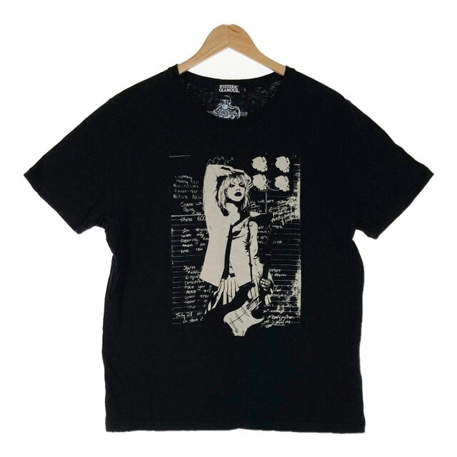 ★ヒステリックグラマー 15SS コートニーCL ブラック sizeLTシャツ/カットソー(半袖/袖なし)