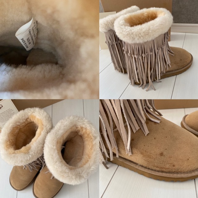 UGG アグ ムートンボアロングブーツ 8