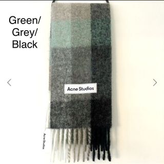 アクネストゥディオズ(Acne Studios)の【Acne Studios】VALLY SCARF ウールマルチチェックマフラー(マフラー/ショール)