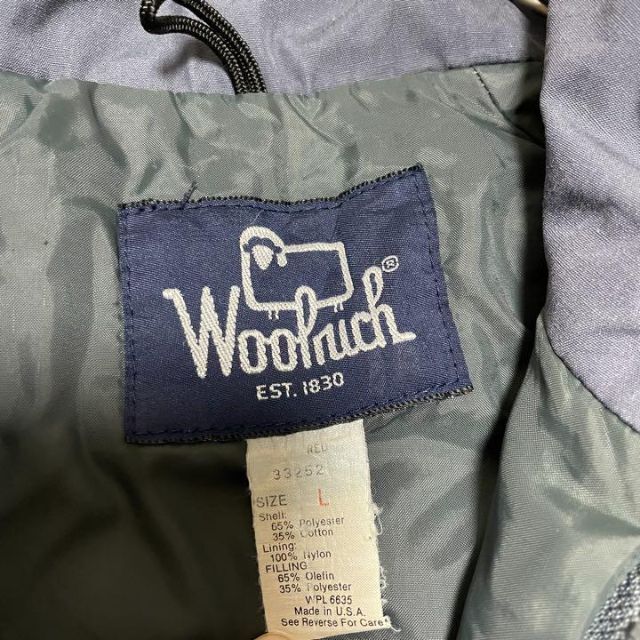 WOOLRICH(ウールリッチ)のUSA製　80s 90s ウールリッチ　マウンテンジャケット　刺繍ロゴ　古着 メンズのジャケット/アウター(マウンテンパーカー)の商品写真