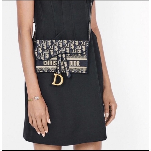 最安値で  - Dior Christian 正規店購入　Christian ジャガード　バッグ Dior ショルダーバッグ