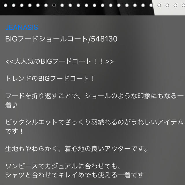 ジーナシス BIGフードショールコート タイムセール中