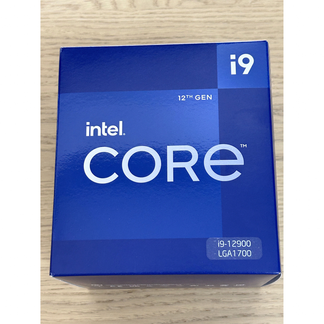 新品未開封 Intel Core i9 12900 BOX 第12世代 CPUPCパーツ