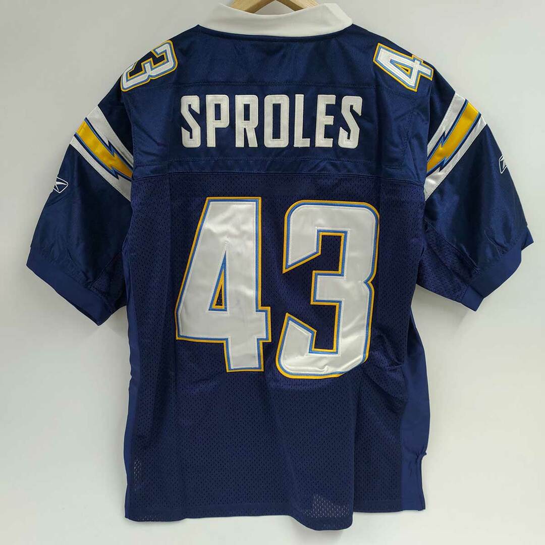 リーボック ロサンゼルス・チャージャーズ Chargers ユニフォーム #43 Darren Sproles ダレン スプロールズ 48 NFL  メンズ | フリマアプリ ラクマ