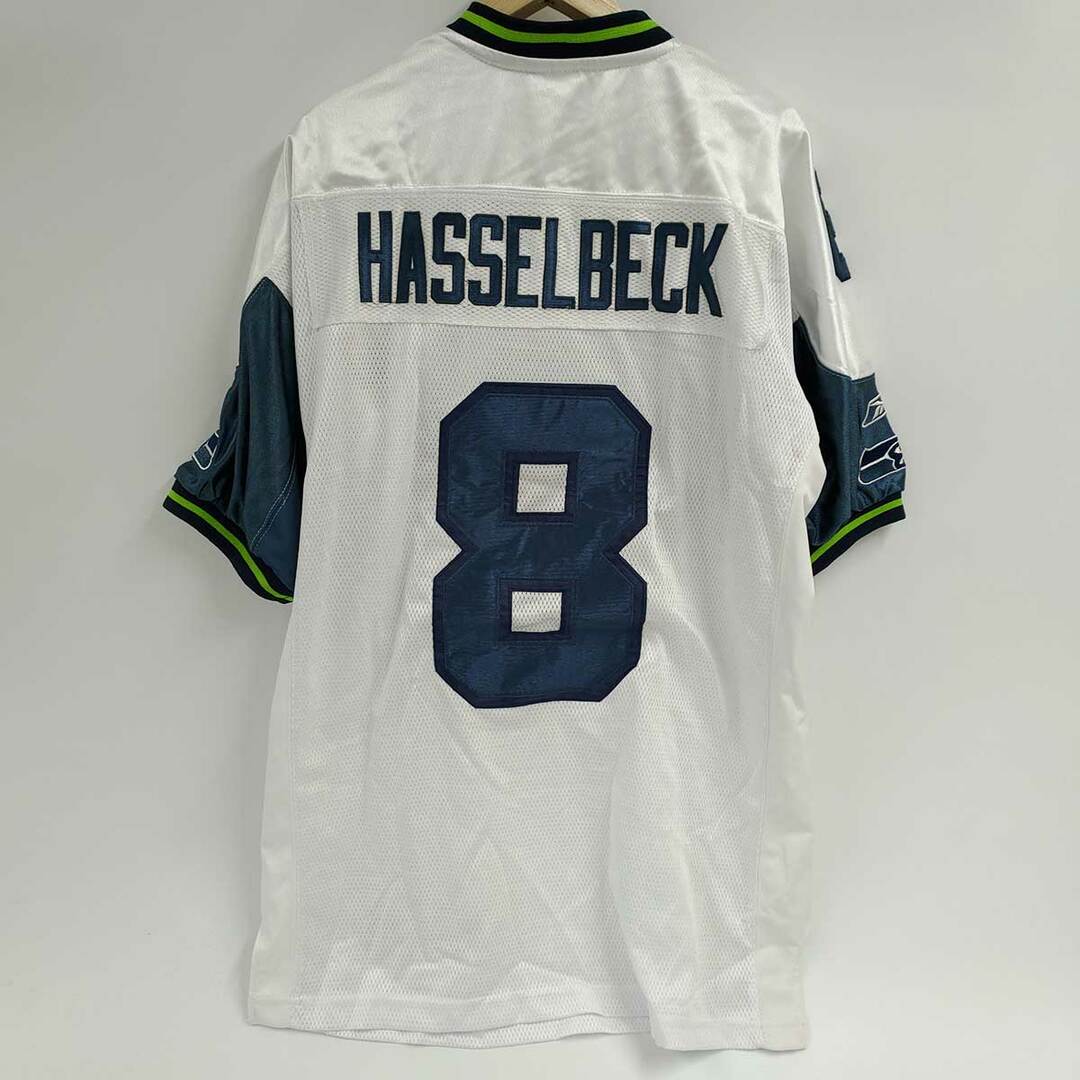 リーボック シアトル・シーホークス SEAHAWKS ユニフォーム #8 Matt Hasselbeck マット・ハッセルベック 48 NFL メンズ