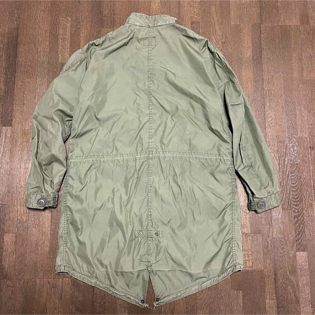 XS us army 70s m65 フィッシュテールパーカー アルミジップ